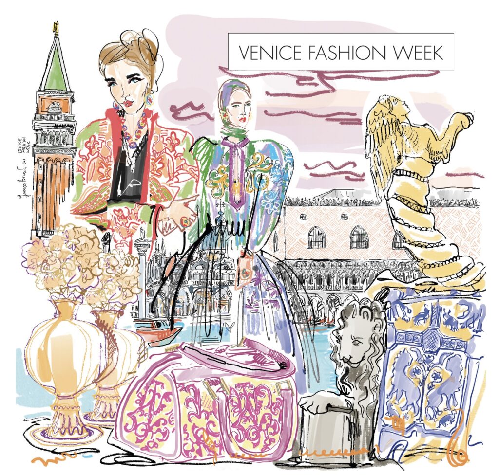 locandina della venice fashion week 2022
